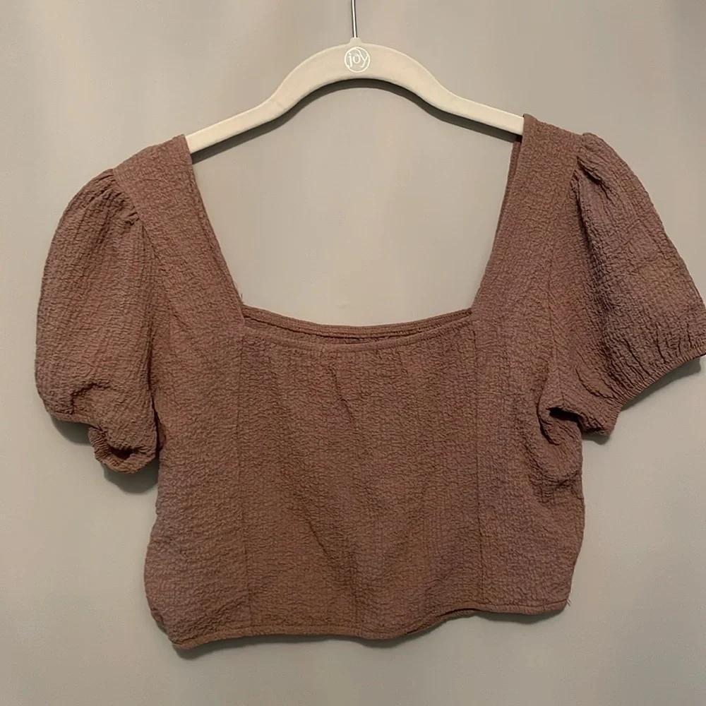 LOVE STREAK CAMEL CROP SIZE  M - Picture 3 of 5